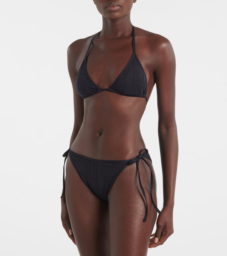 Monogram jersey bikini bottoms
