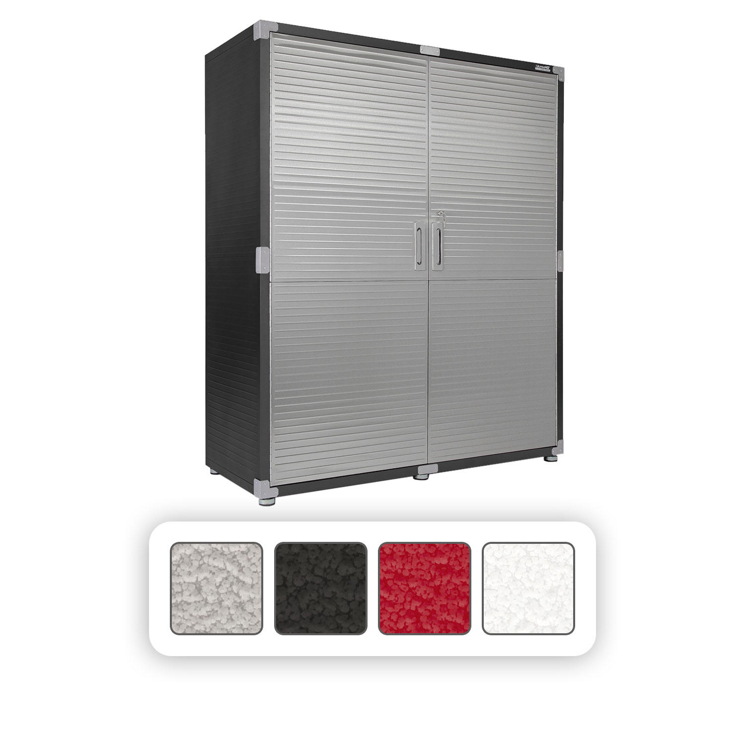 UltraHD Extra-Wide MEGA Lockable Large Storage Cabinet 60' x 24' x 72' H