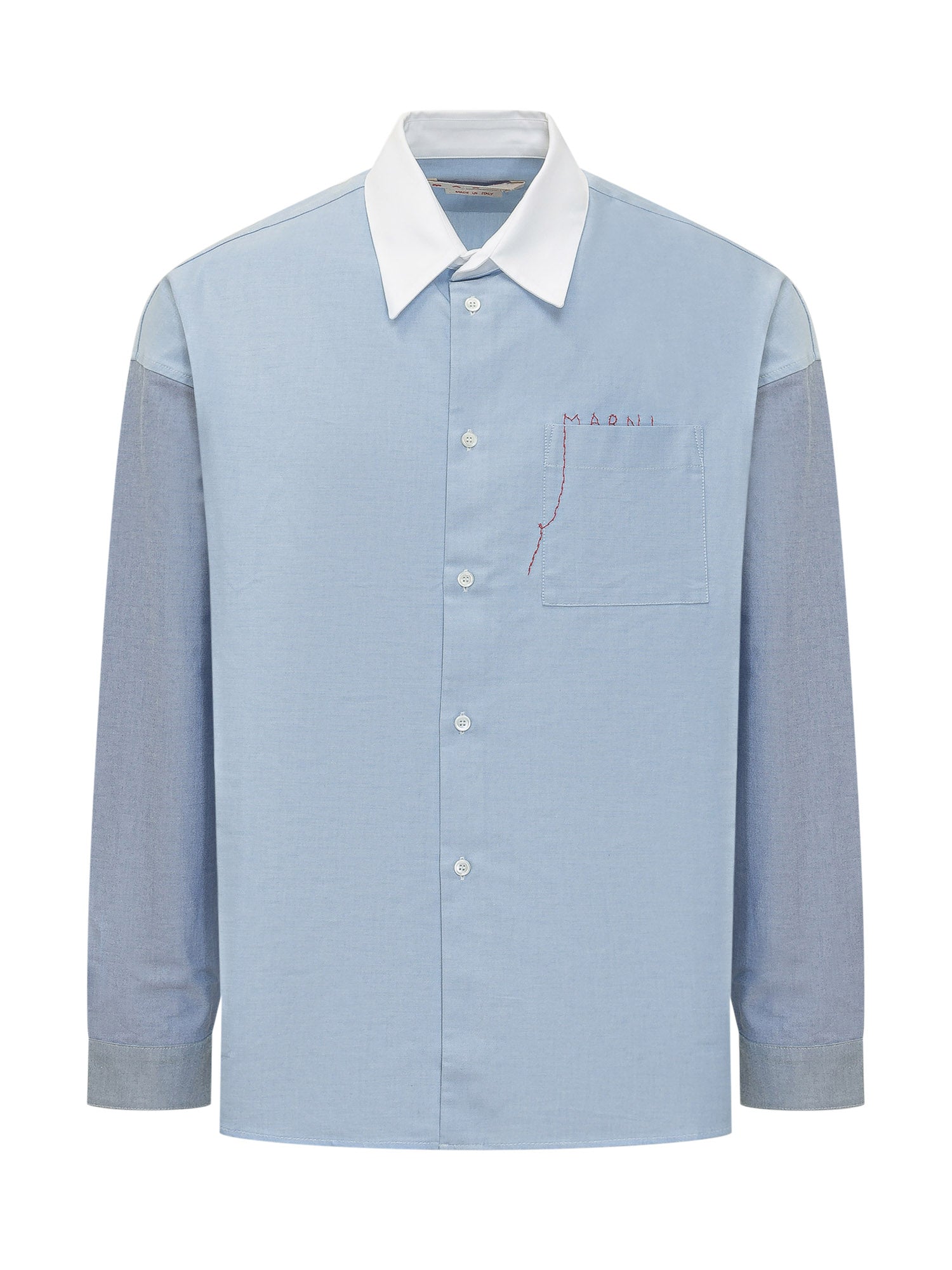 Pocketed Cotton Shirt