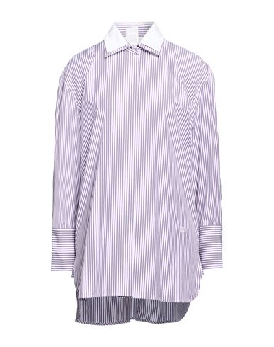 Woman Shirt Purple Size 6 Cotton, Elastane