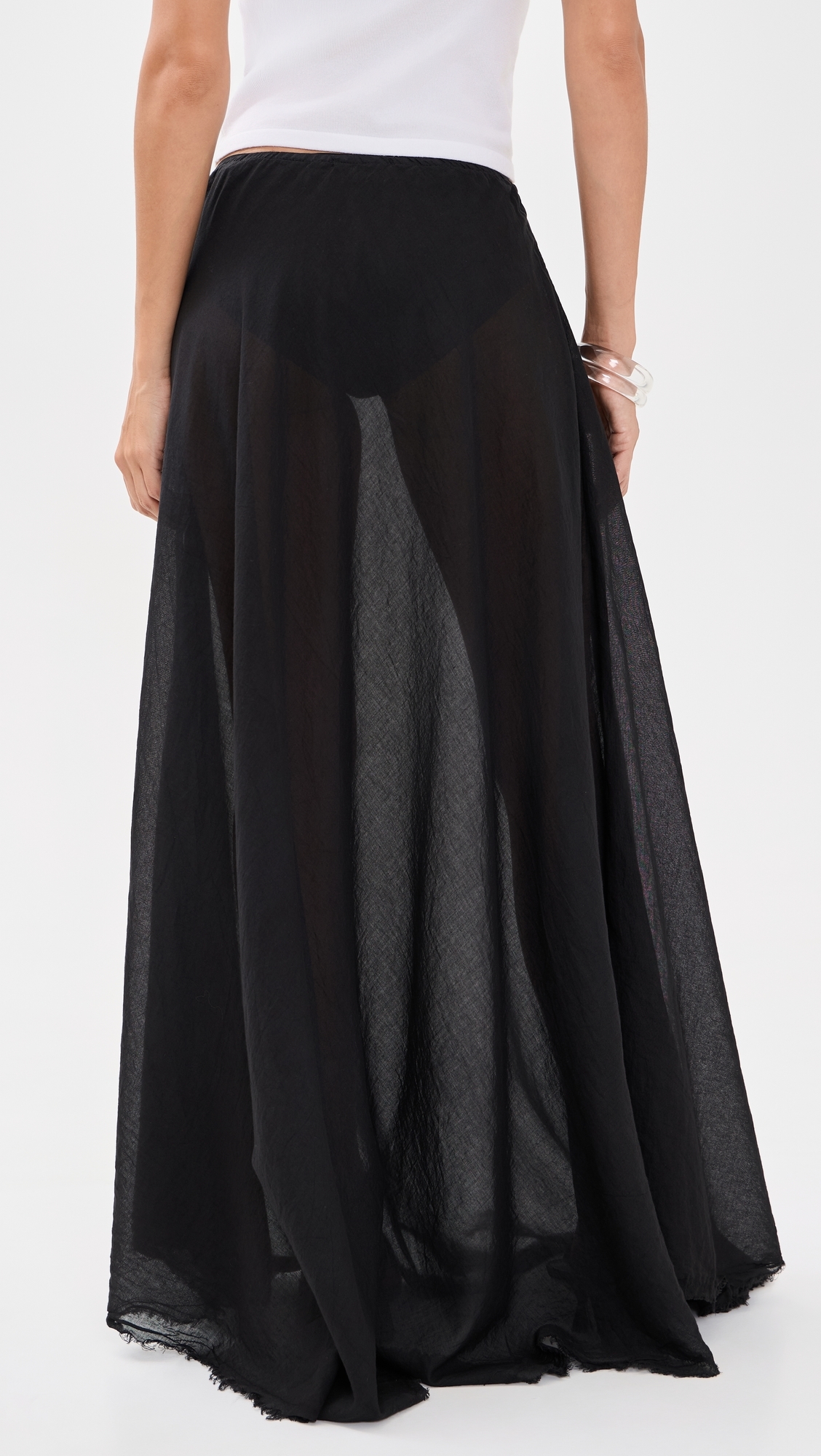 Elysia Maxi Skirt Black