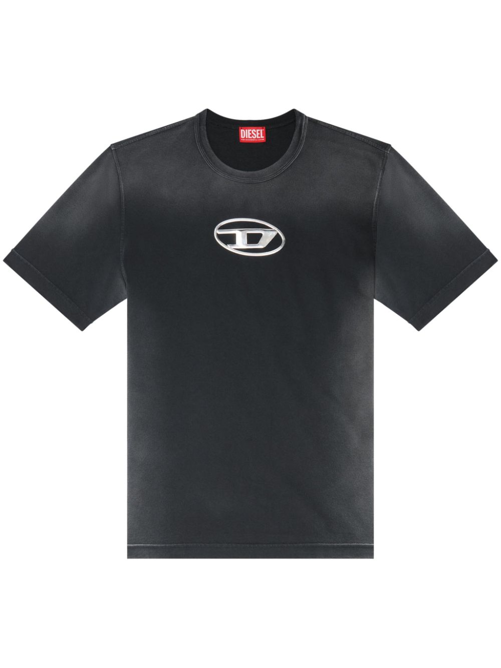 Oval D cut-out T-shirt - Black