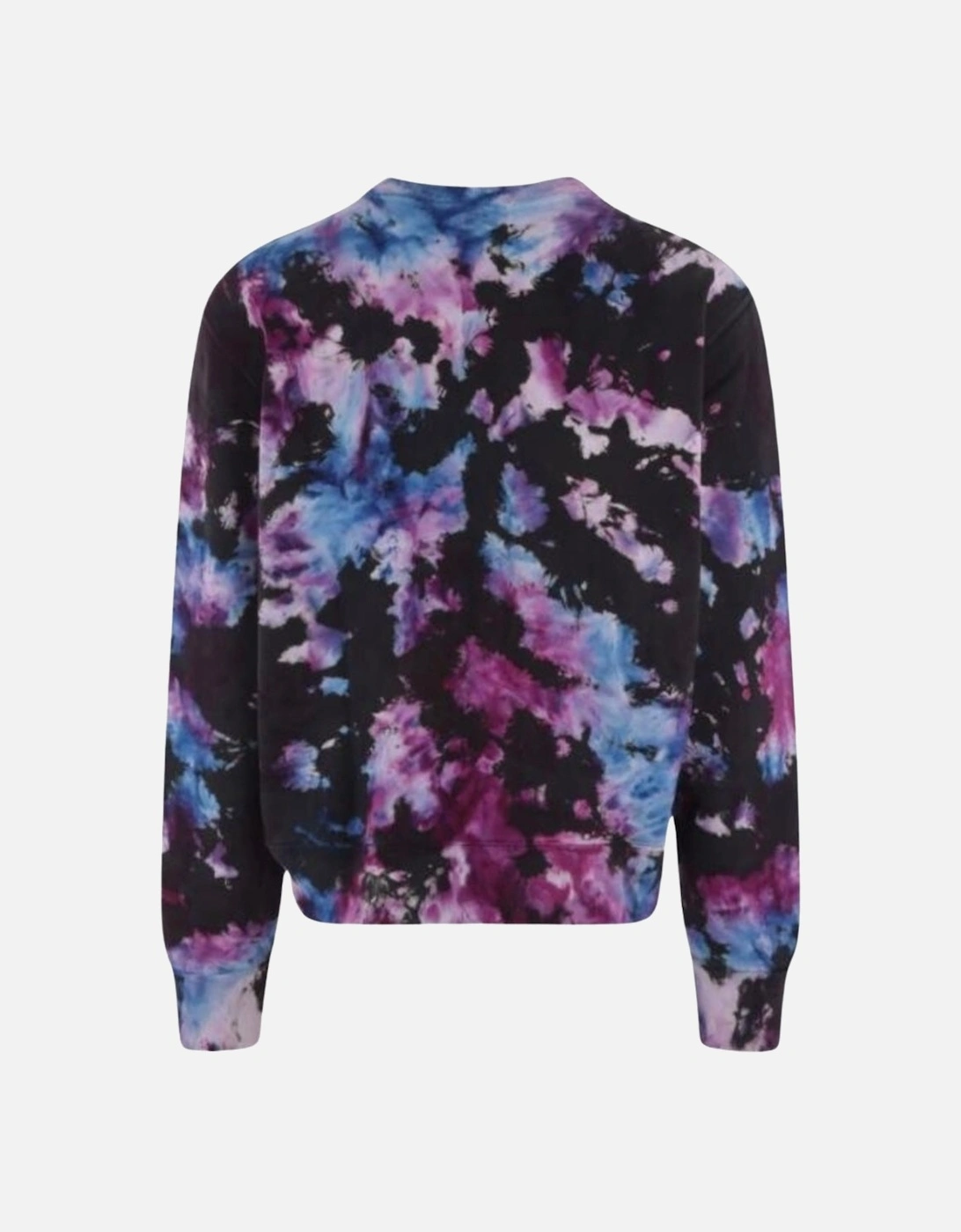 Men's Amiri Crystal Ball Tie-Dye Purple Sweatshirt - Size: 40/Regular