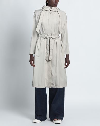 Woman Overcoat & Trench Coat Light grey