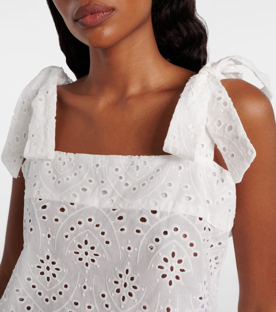 Noa broderie anglaise cotton top