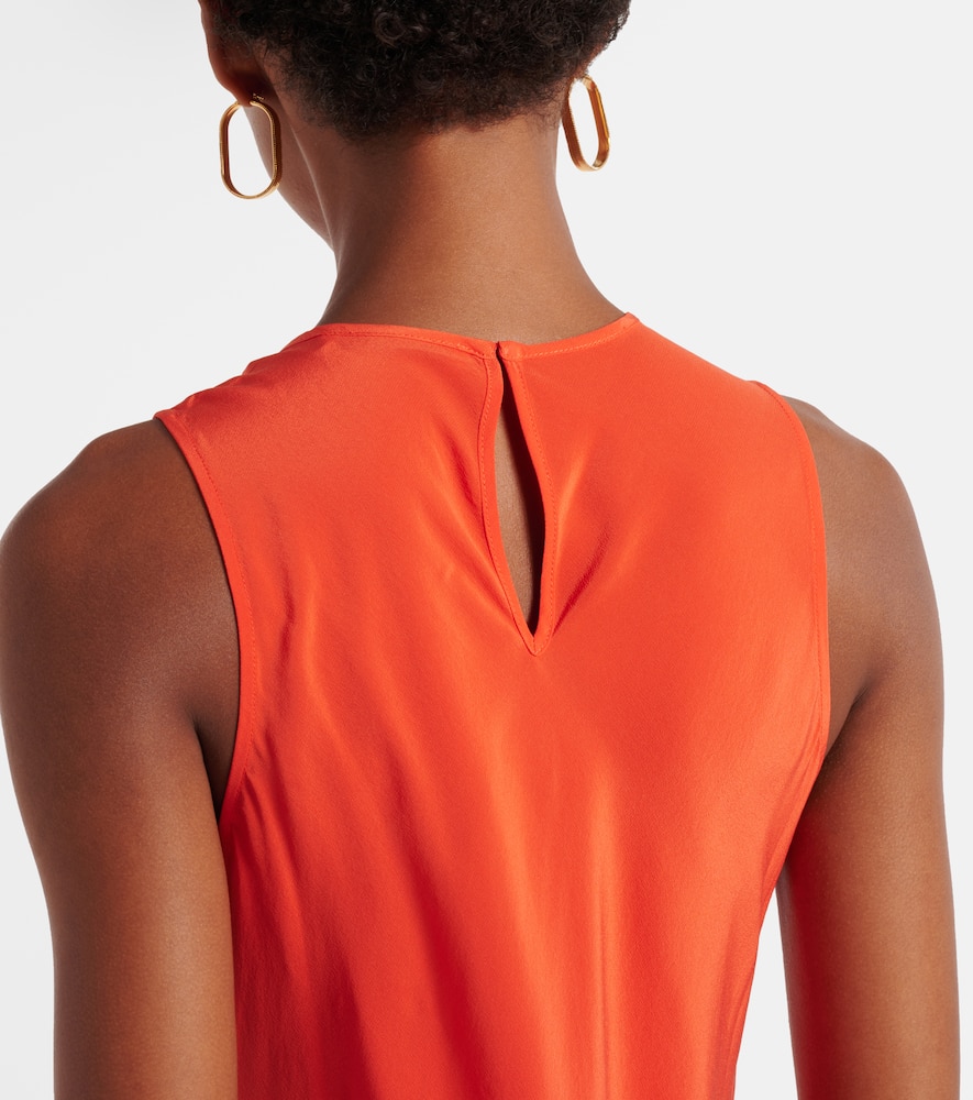 Valencia silk maxi dress