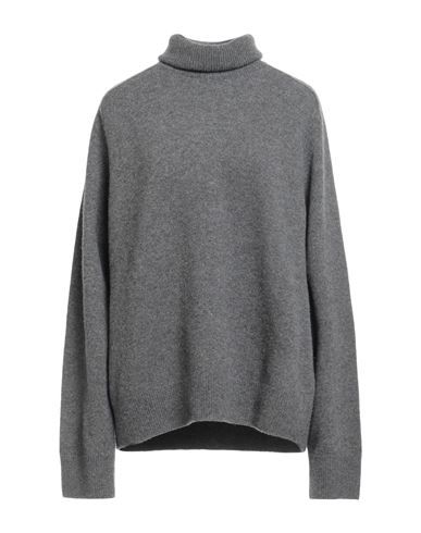 Woman Turtleneck Grey Size M Wool