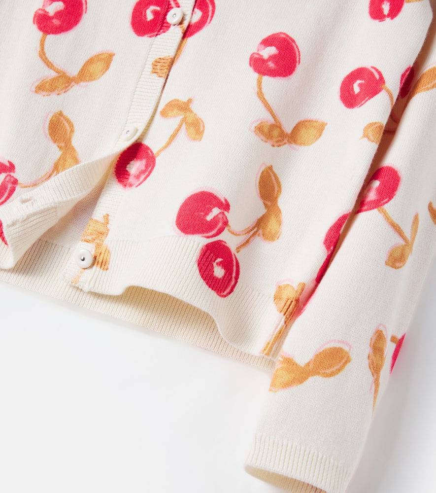 Feli printed cotton cardigan