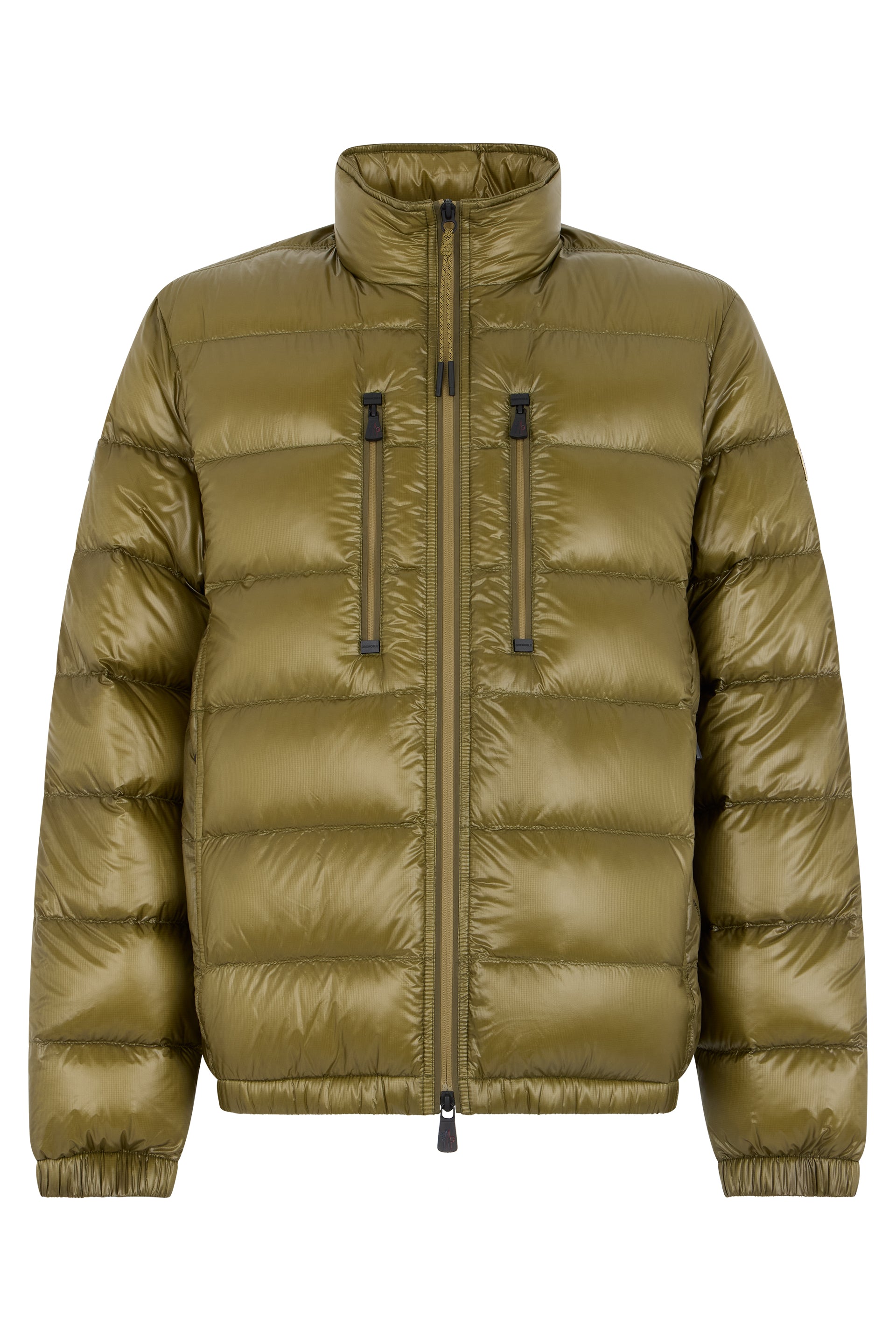 Hers Padded Ski Jacket with Horizontal Stripe Design