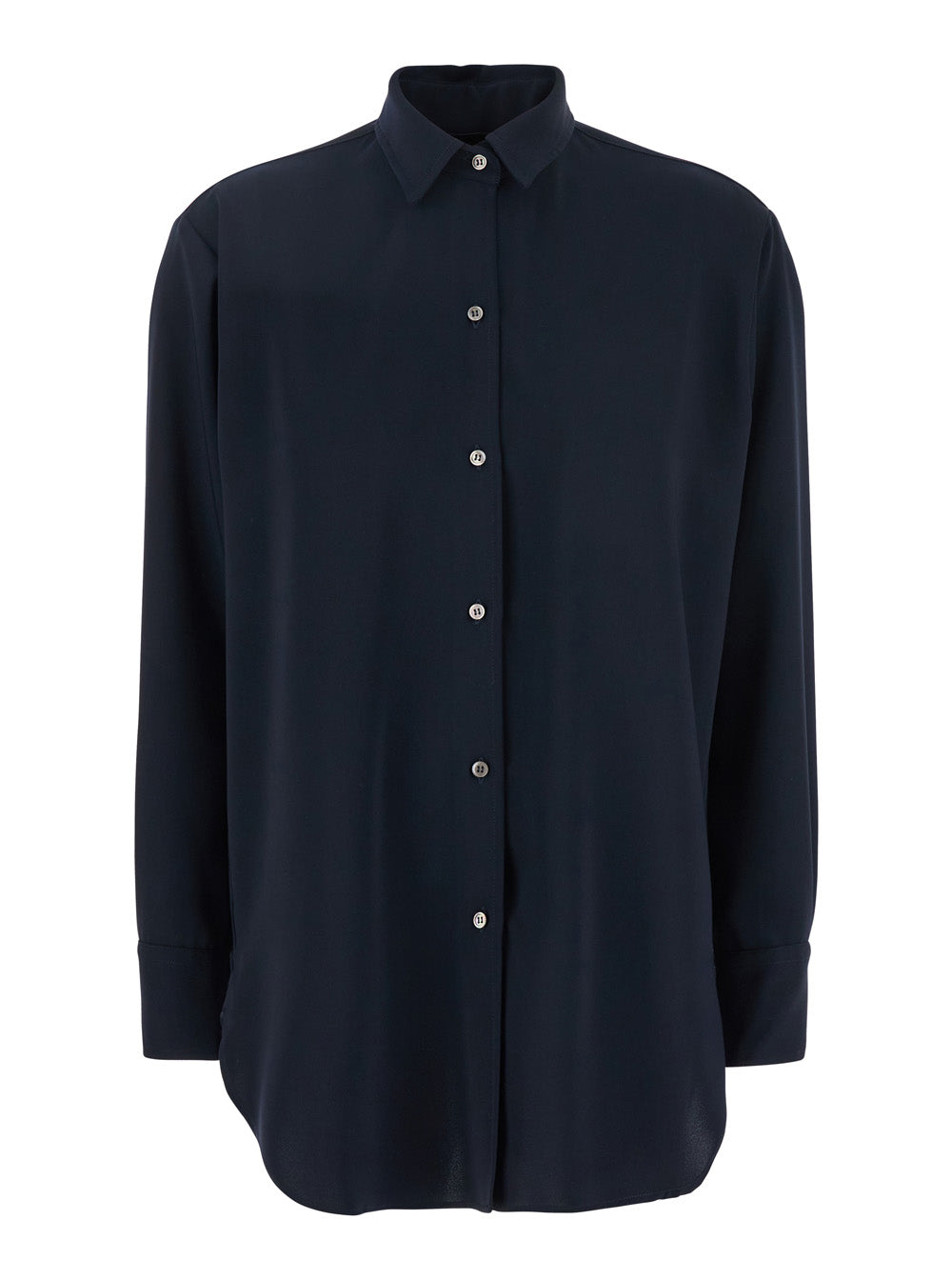 Classic Collar Shirt — Navy