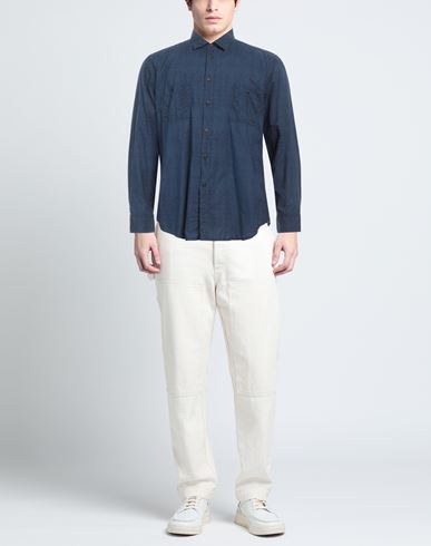 B. d.baggies Man Shirt Midnight blue Size L Cotton