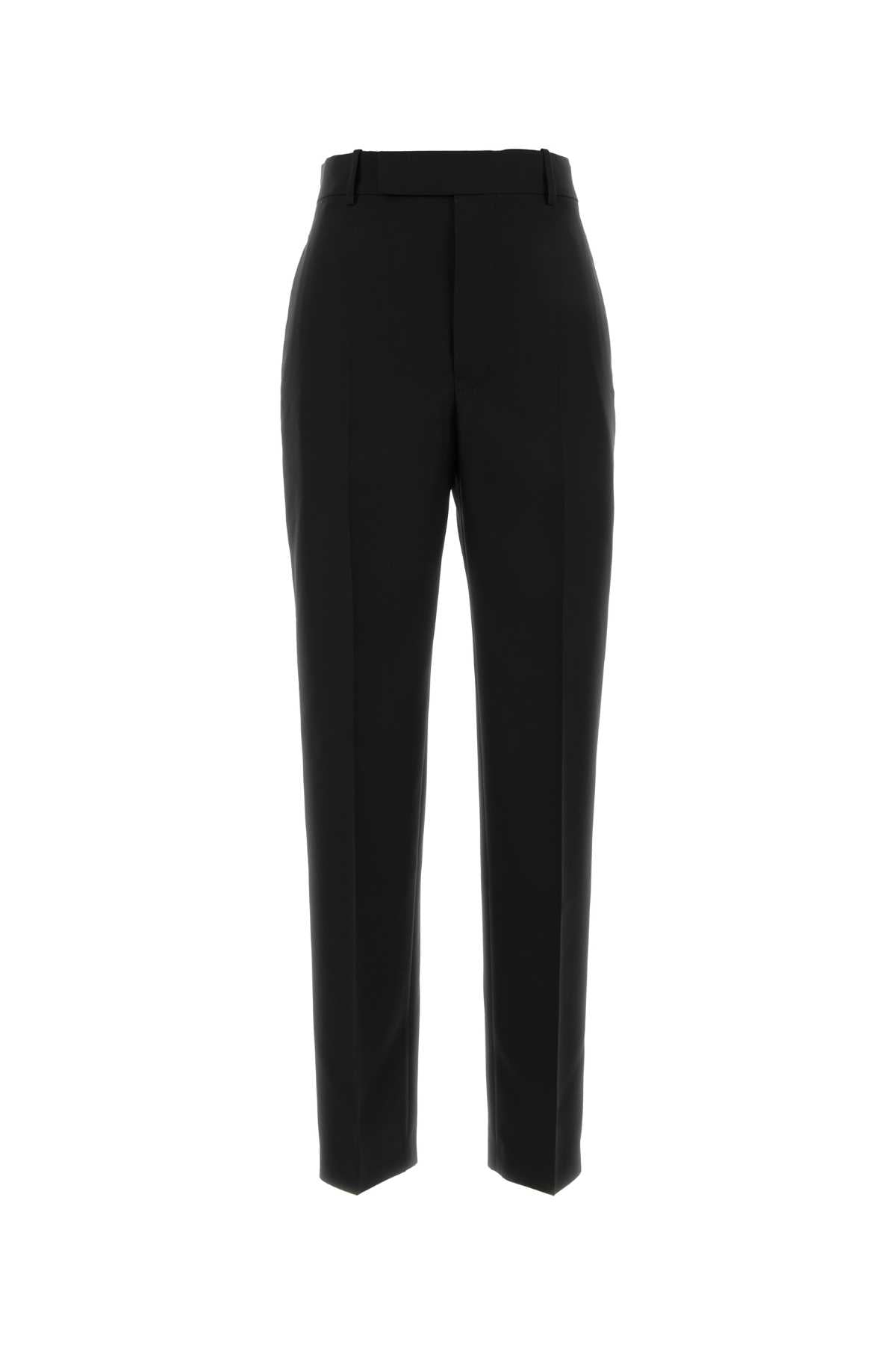 Virgin Wool Trouser — Black