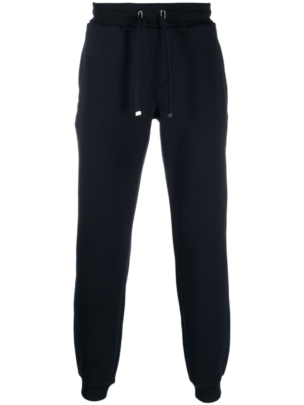 Logo-embroidered track trousers - Blue