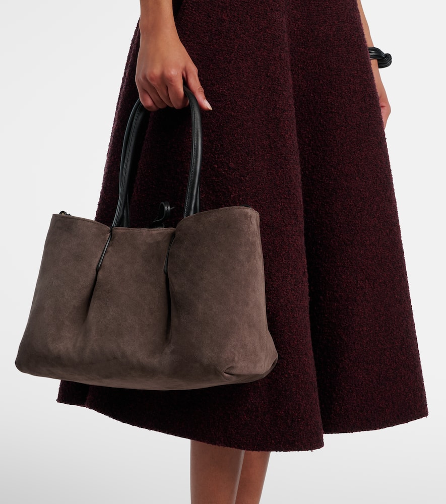 Pinacoteca Small reversible leather tote bag