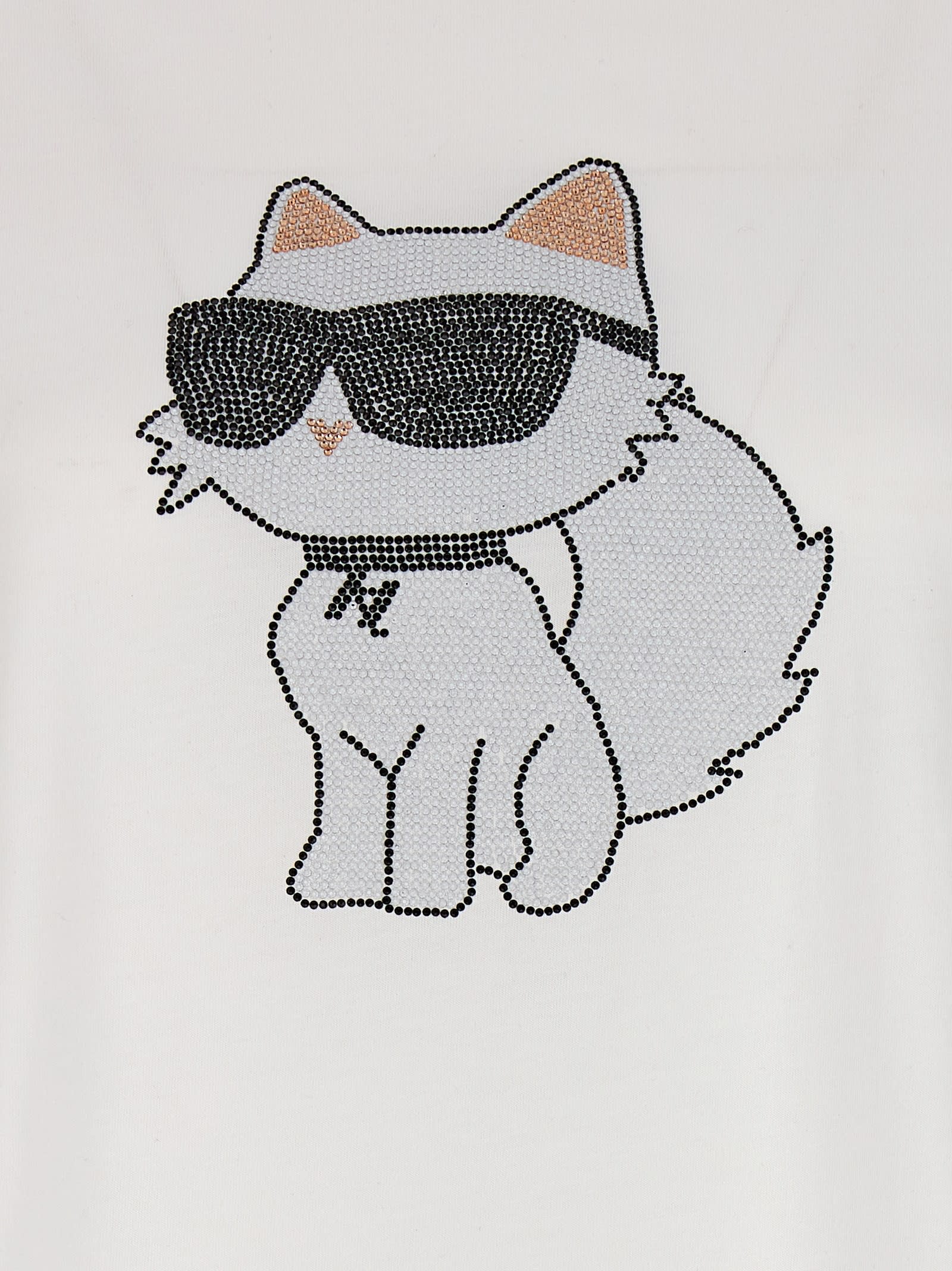Ikonik 20 Choupette T-shirt - White