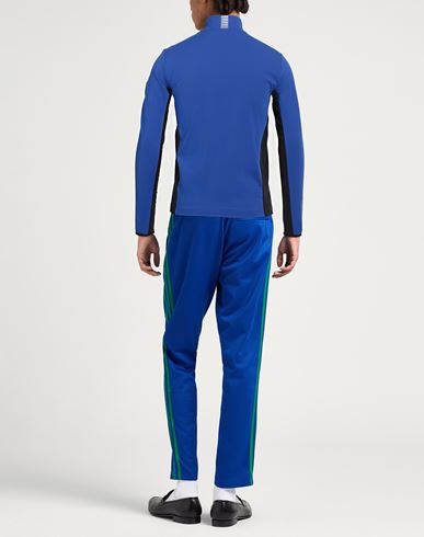 Ea7 Man Sweatshirt Bright blue Size XS Polyester, Elastane