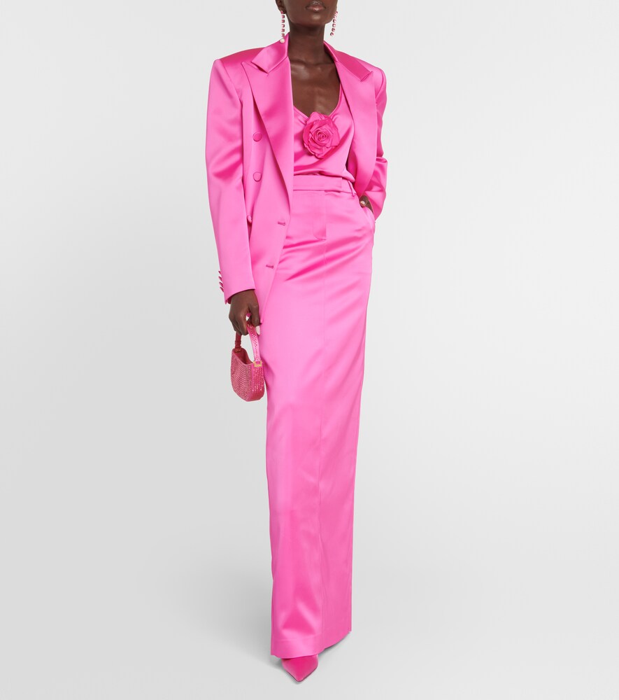 Satin blazer