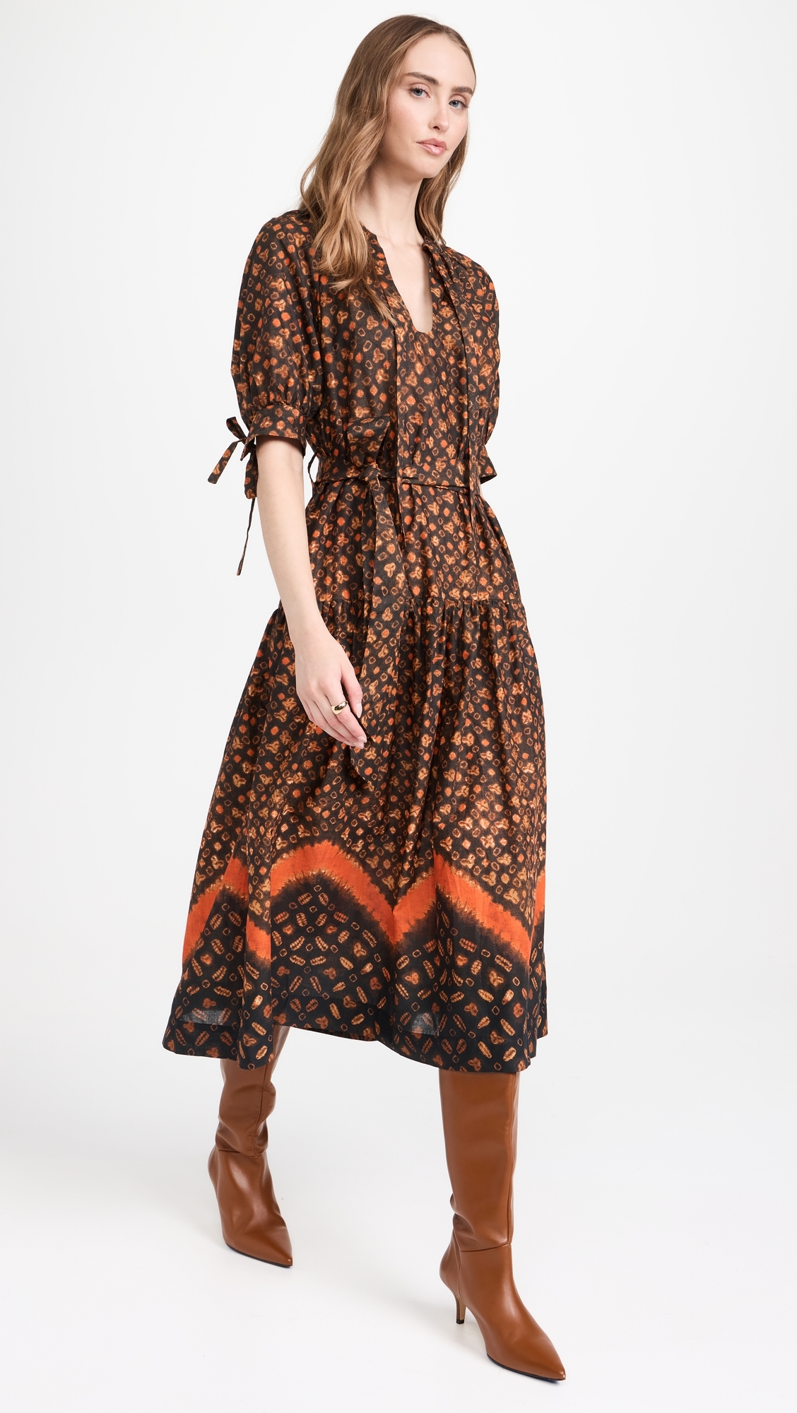O. p.t Aksoy Dress Red Floral