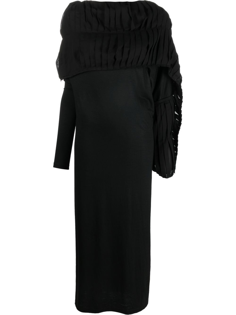 Wool and cotton dress