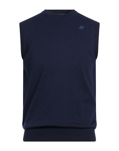 Man Sweater Midnight blue Size M Cotton