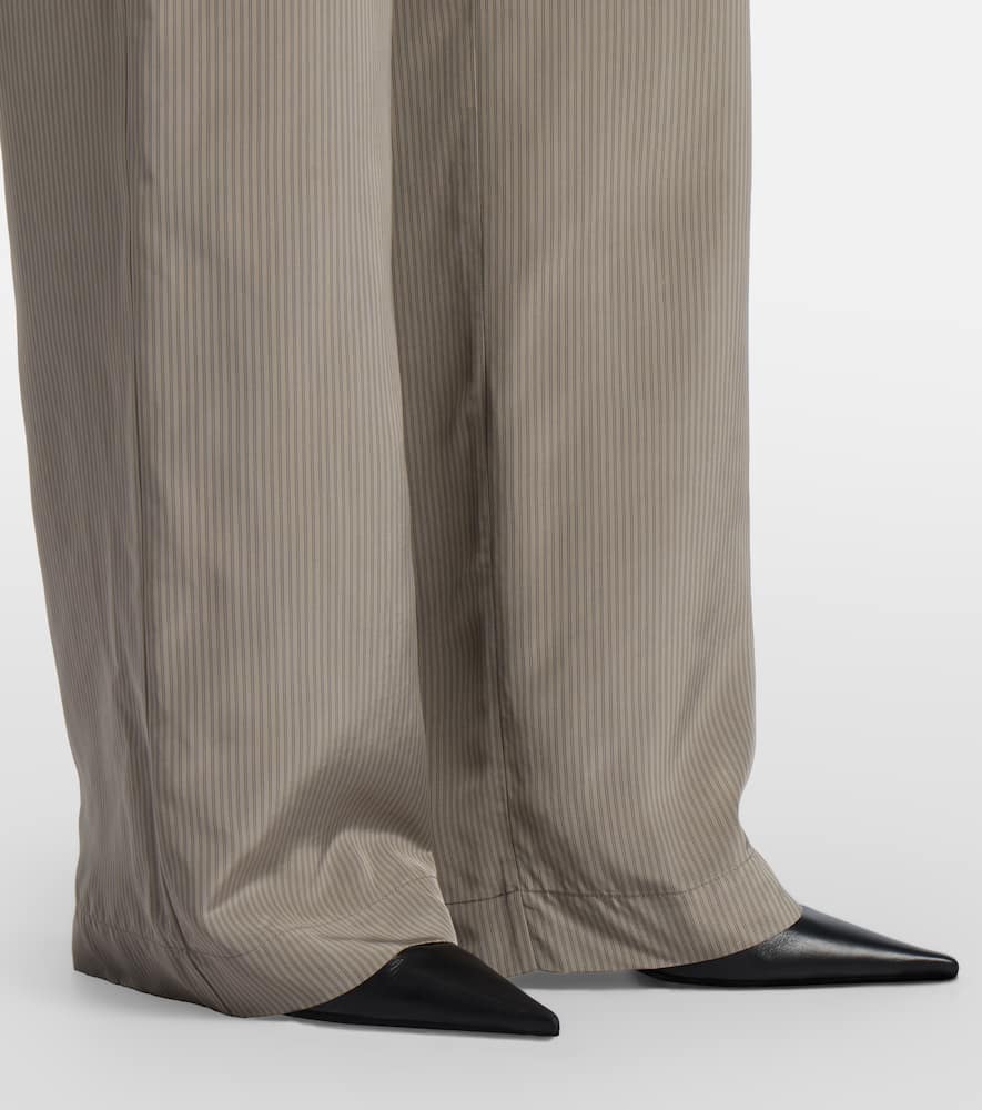 Róhe Striped wide-leg pants