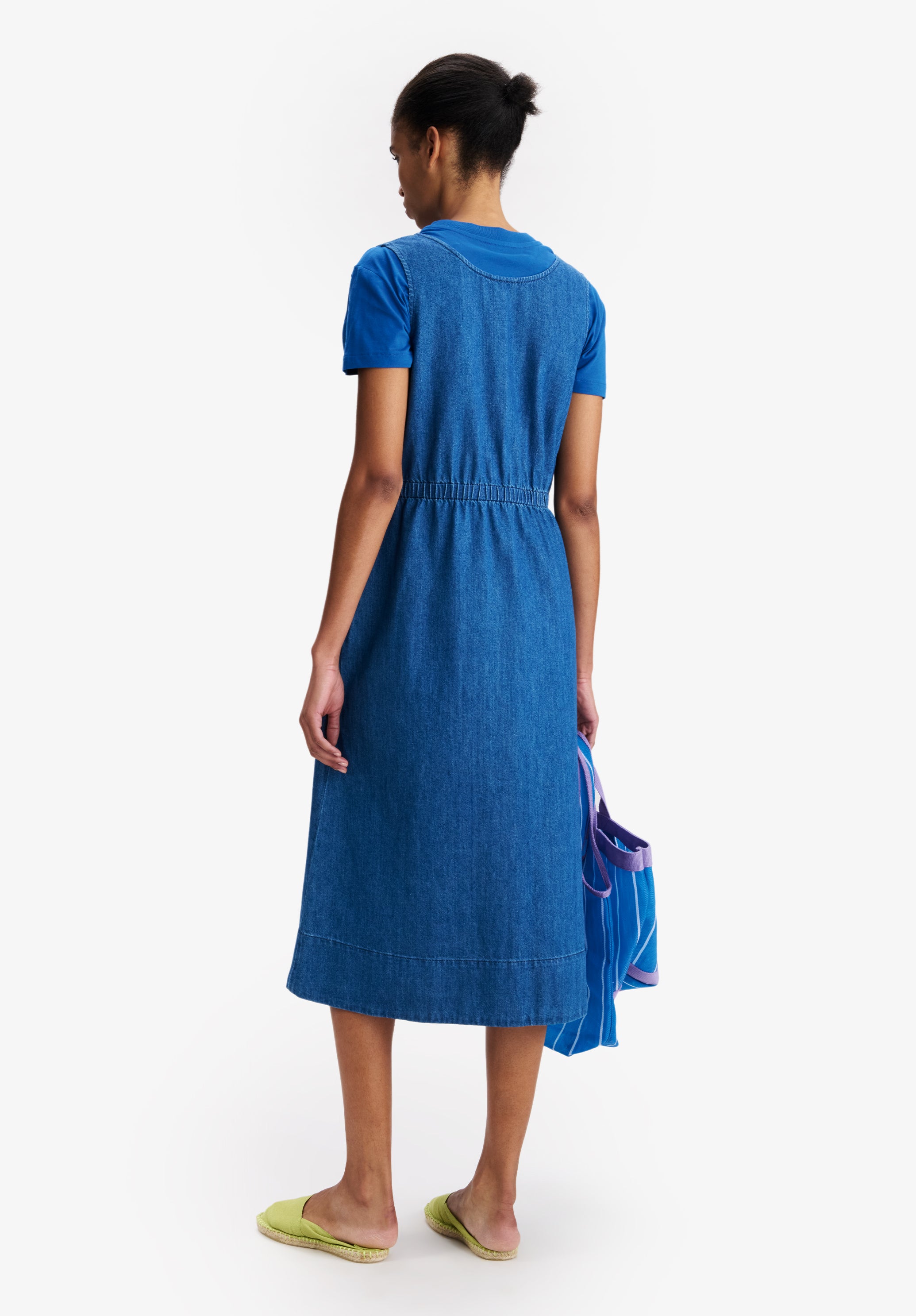 A. P.C. Women's Shirt Dress Size: 34 in Blue