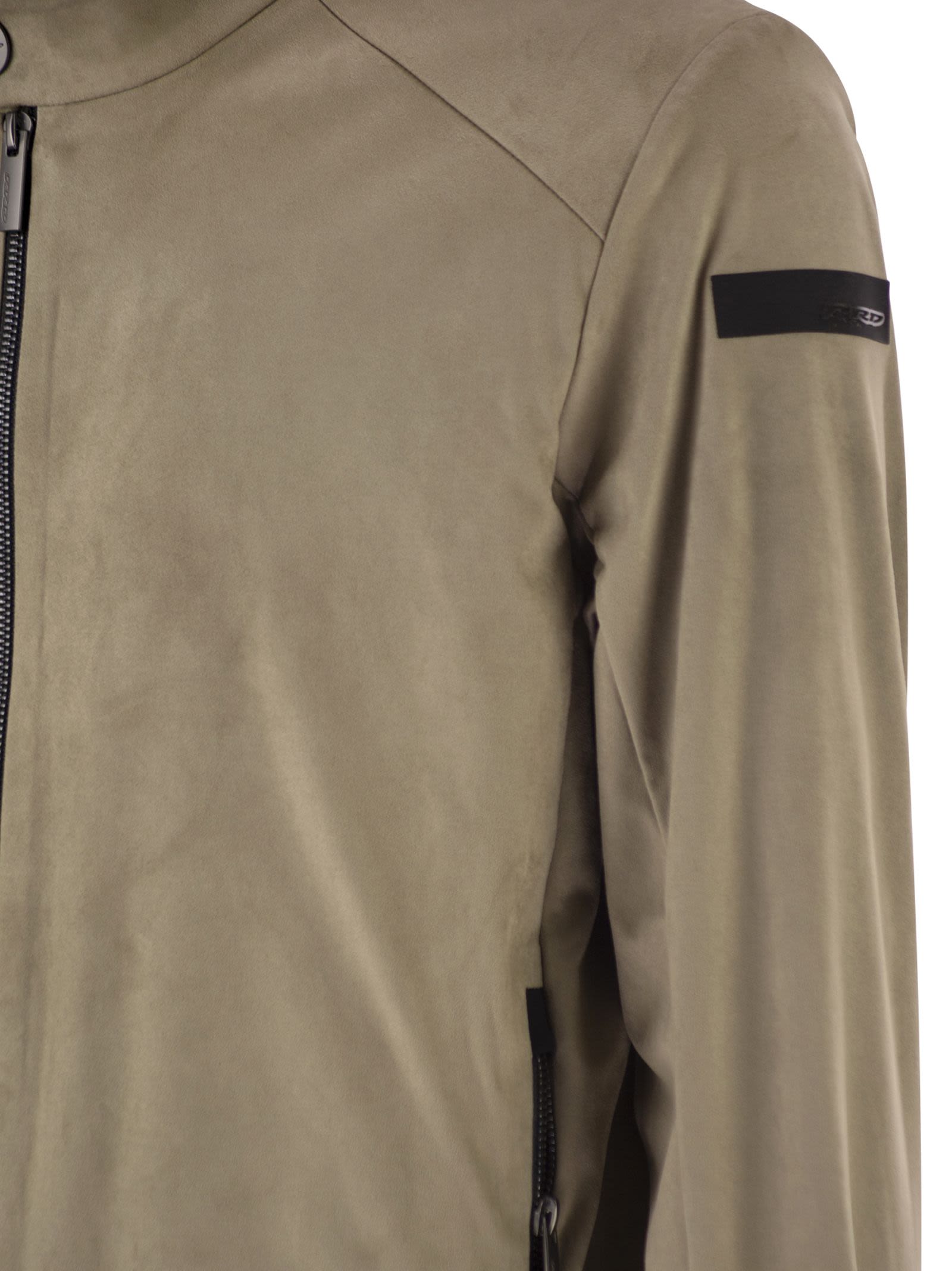 Rrd Roberto Ricci Designs Veste de motard technique extensible effet suède