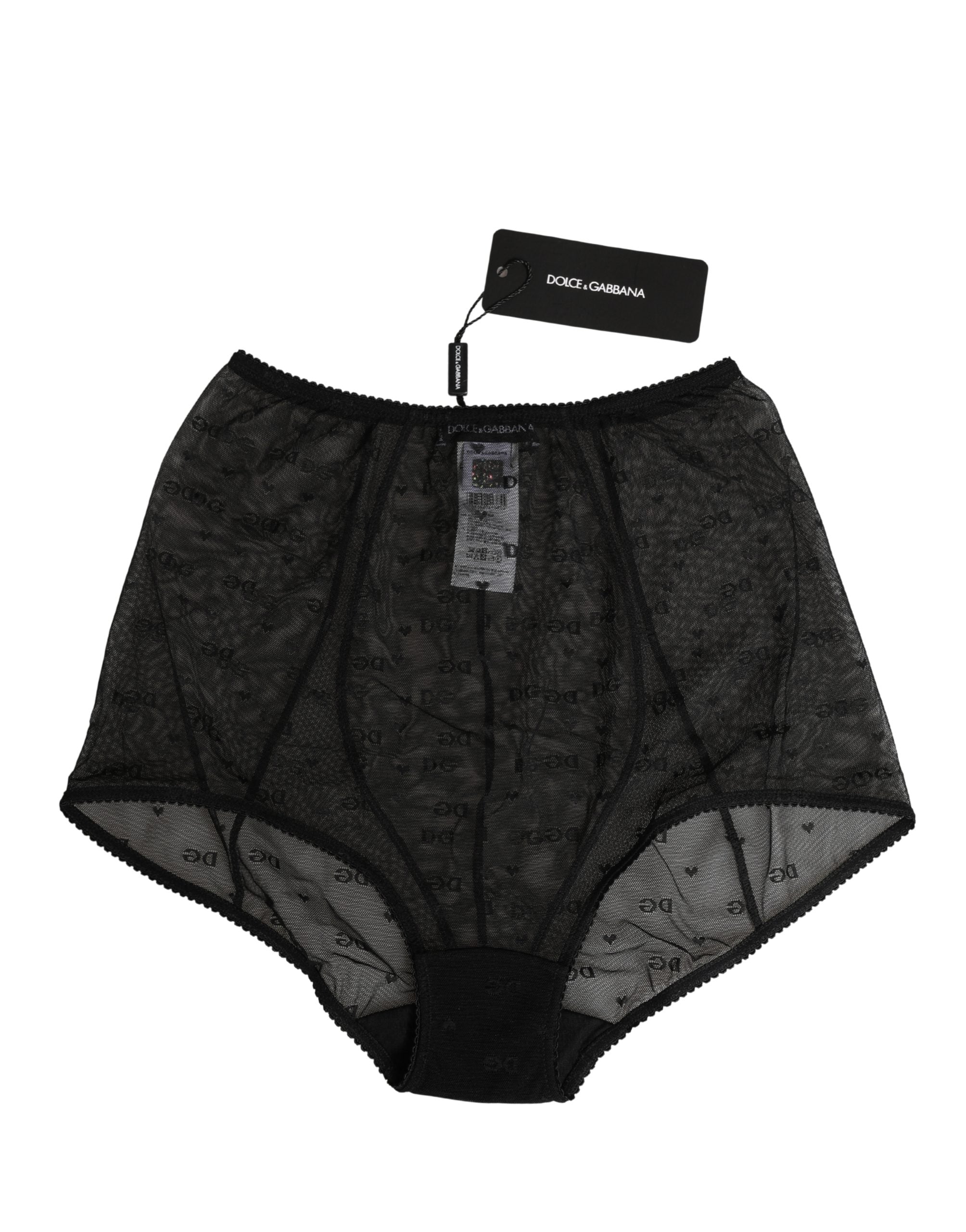 Nylon Stretch Slip Girdle — Black