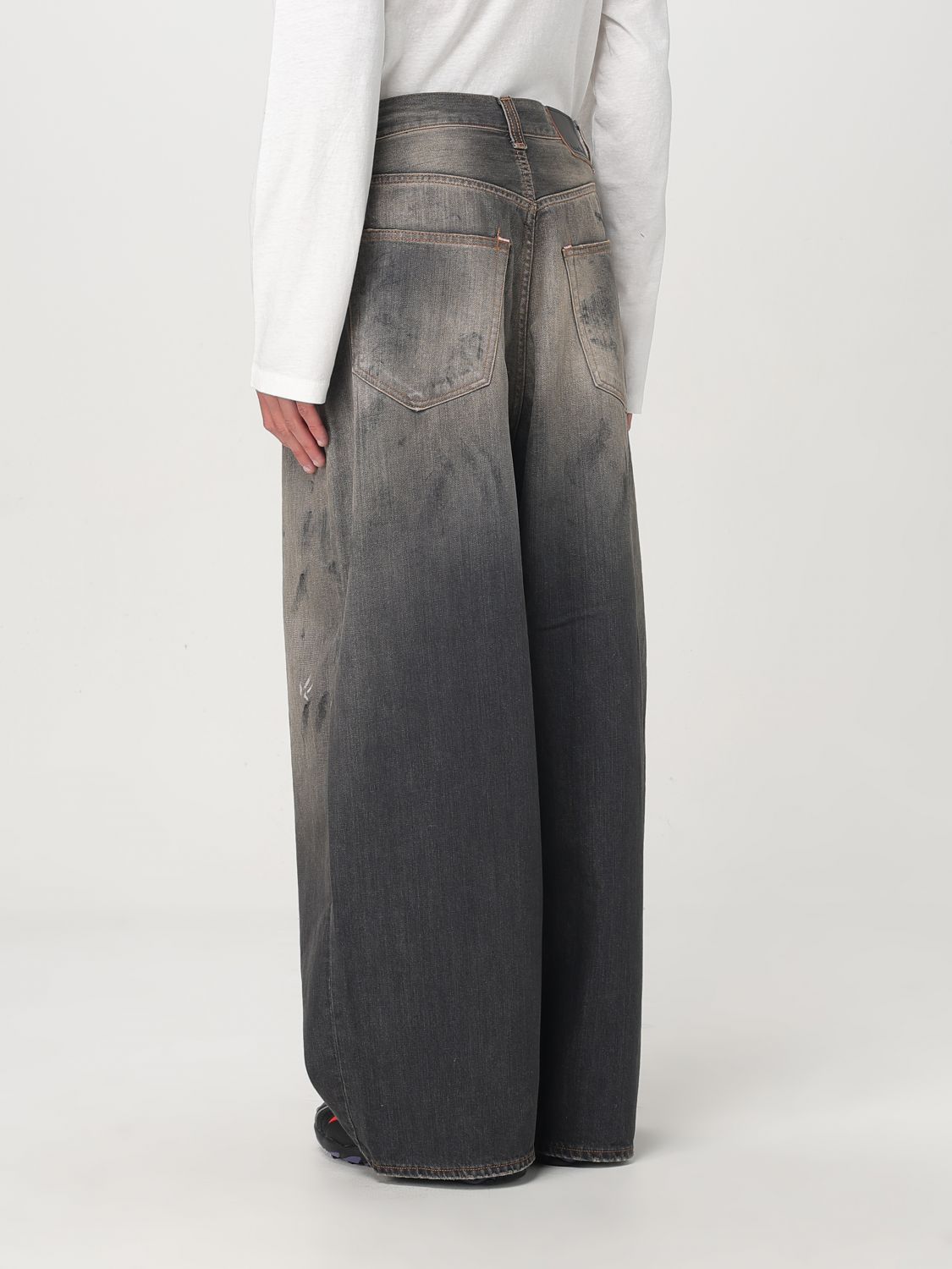 Wide-leg jeans - Black