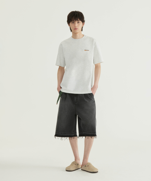 Supima Label Graphic T-Shirt White