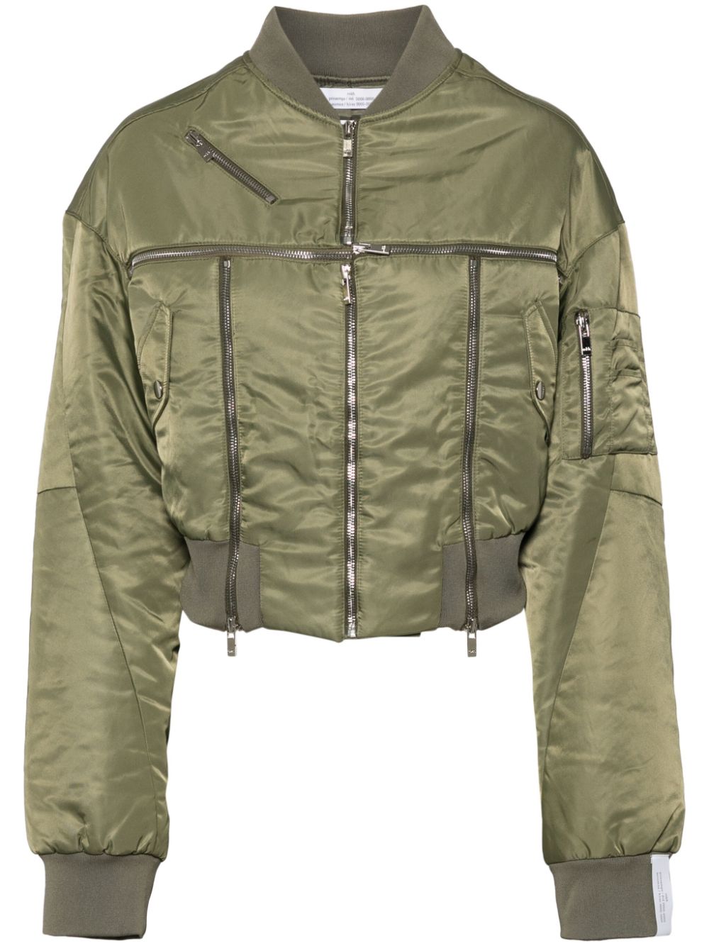 Broken bomer jacket - Green