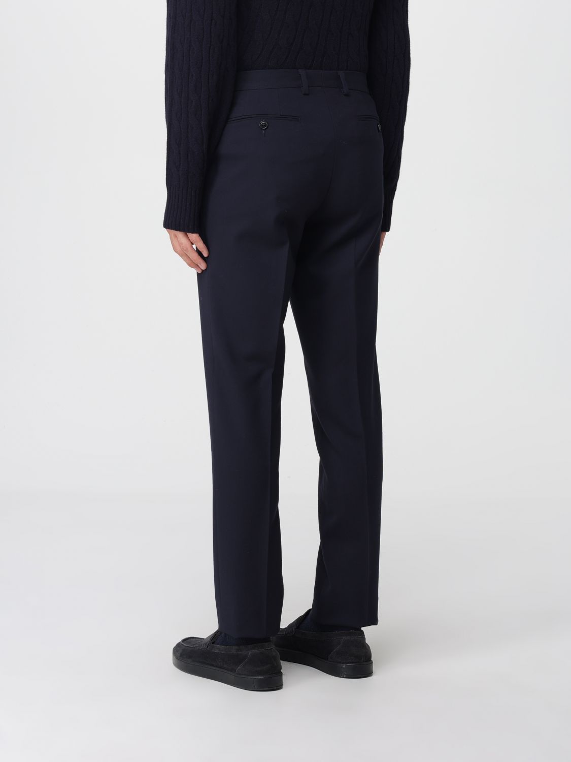 Pants Men color Denim