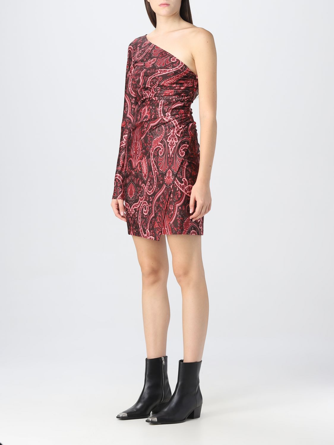 Dress Woman color Burgundy
