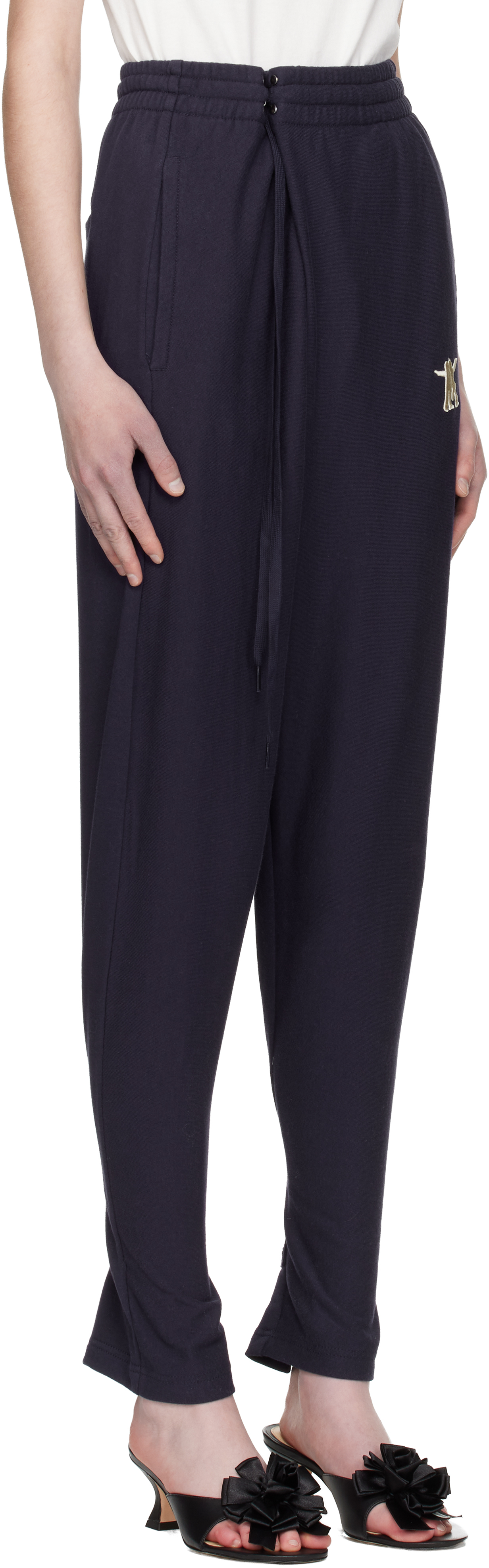 Navy Convertible Sweatpants