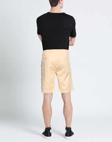 Fradi Man Shorts & Bermuda Shorts Pastel yellow Size 30 Cotton, Lyocell, Elastane