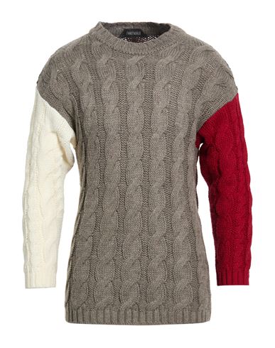 Man Sweater Taupe Size M Wool, Acrylic, Alpaca wool, Viscose