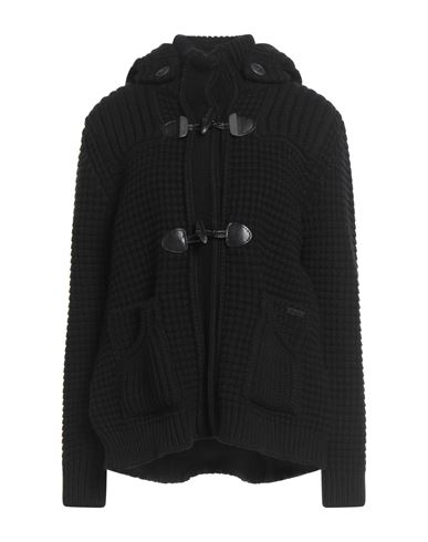 Woman Coat Black Size XL Wool, Polyamide
