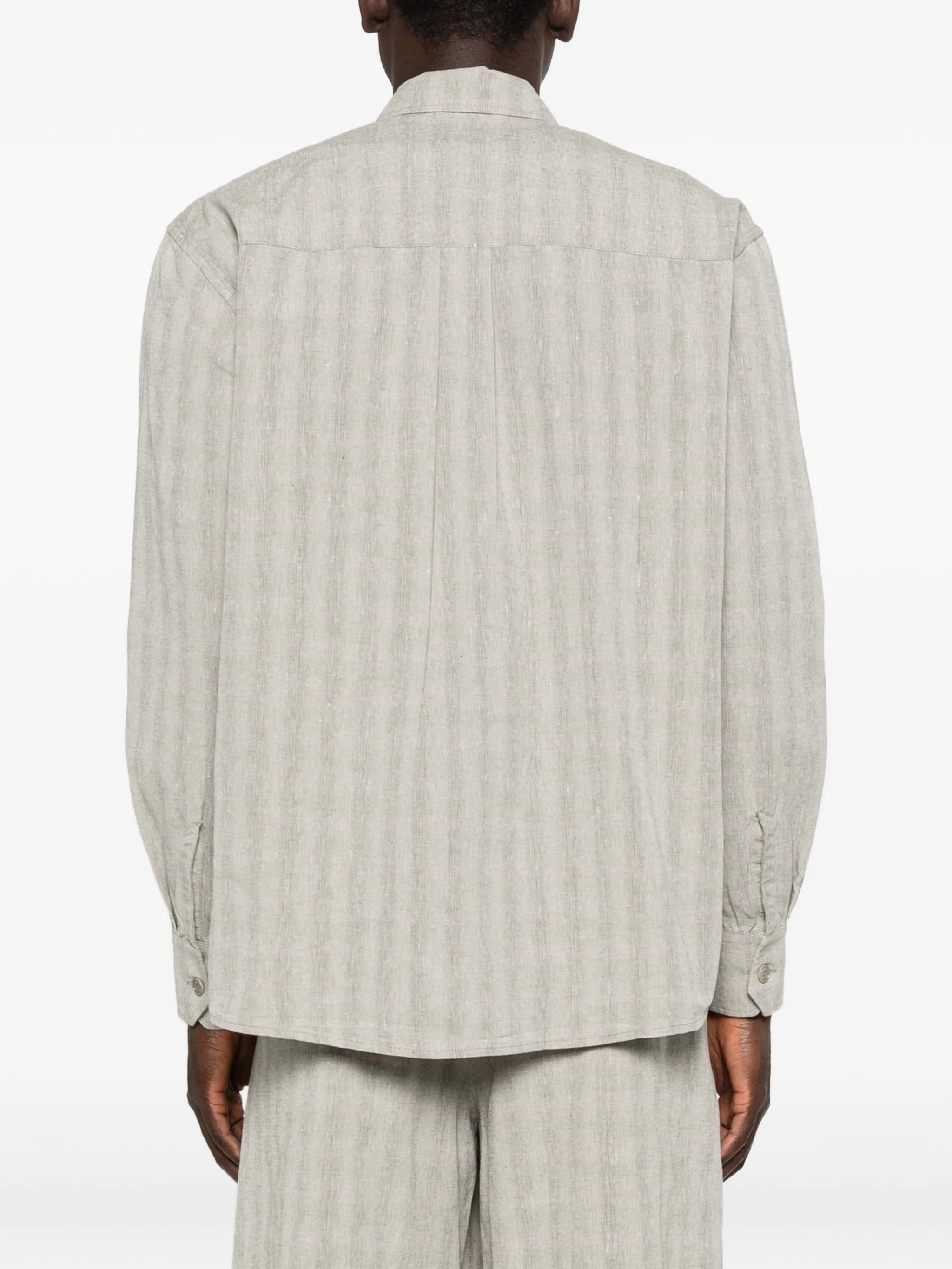 Shirt OUR LEGACY Above Shirt Sage Trail Check Dryline Weave