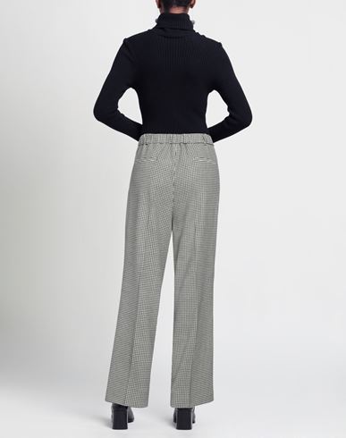 Woman Pants Black Size 20 Recycled polyester, Viscose, Wool, Elastane