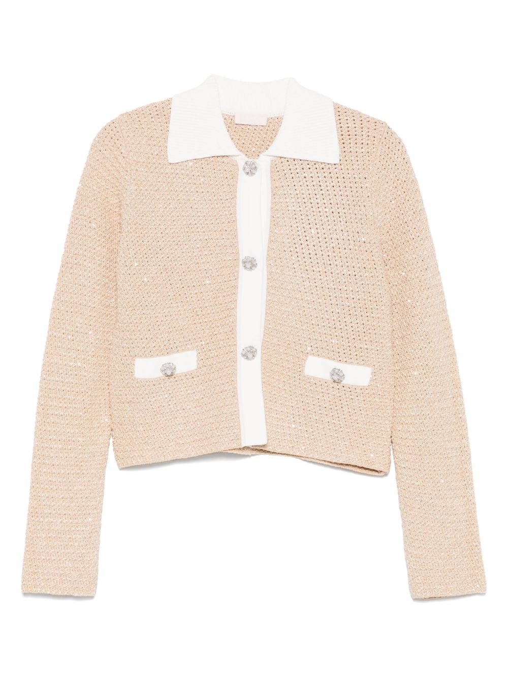 LIU JO tweed jacket - Neutrals