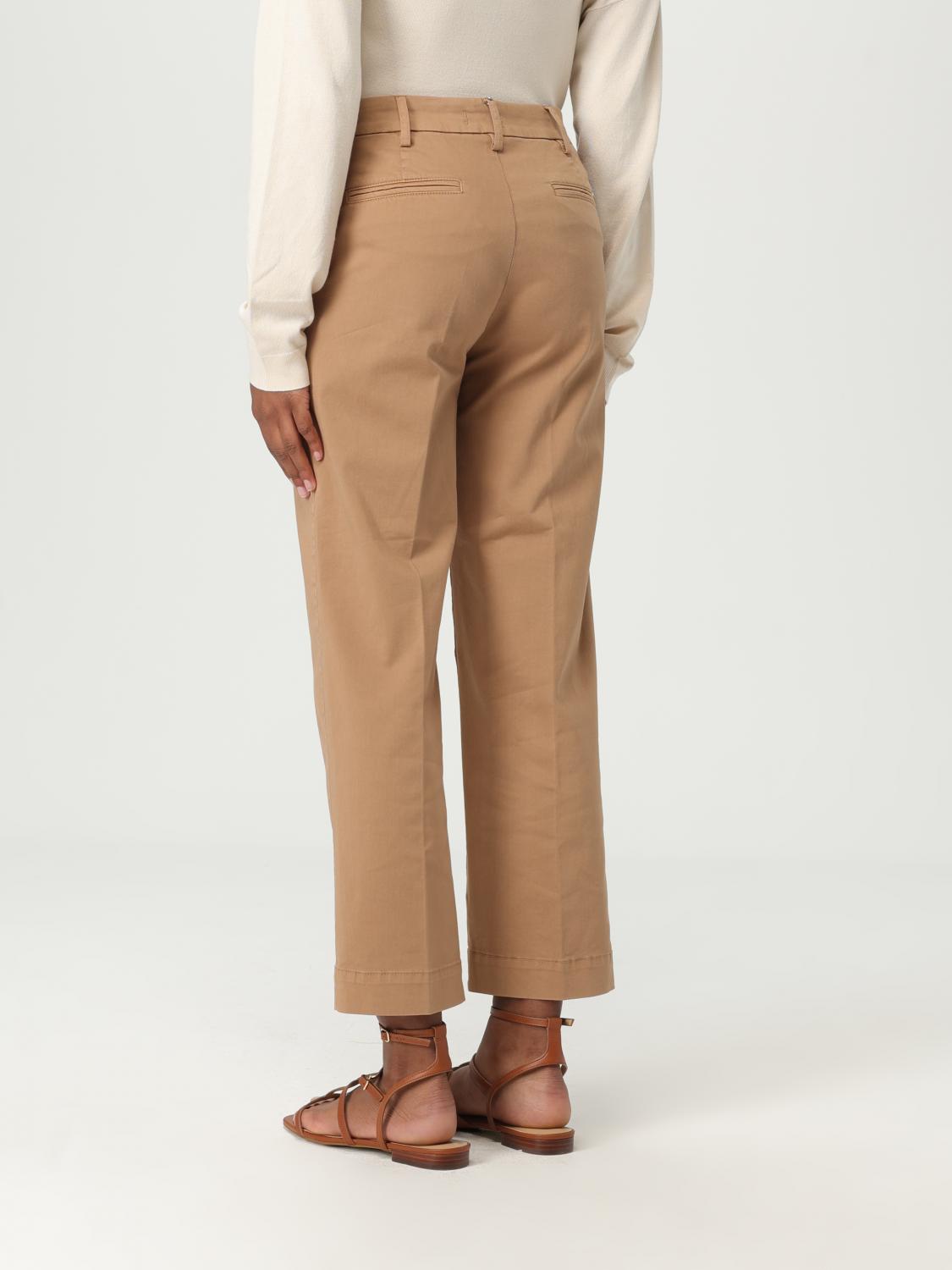 Pants LIU JO Woman color Sand