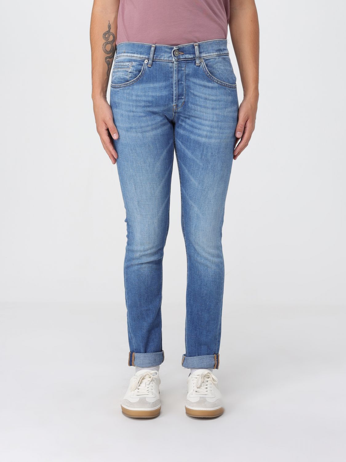 Jeans Men color Blue