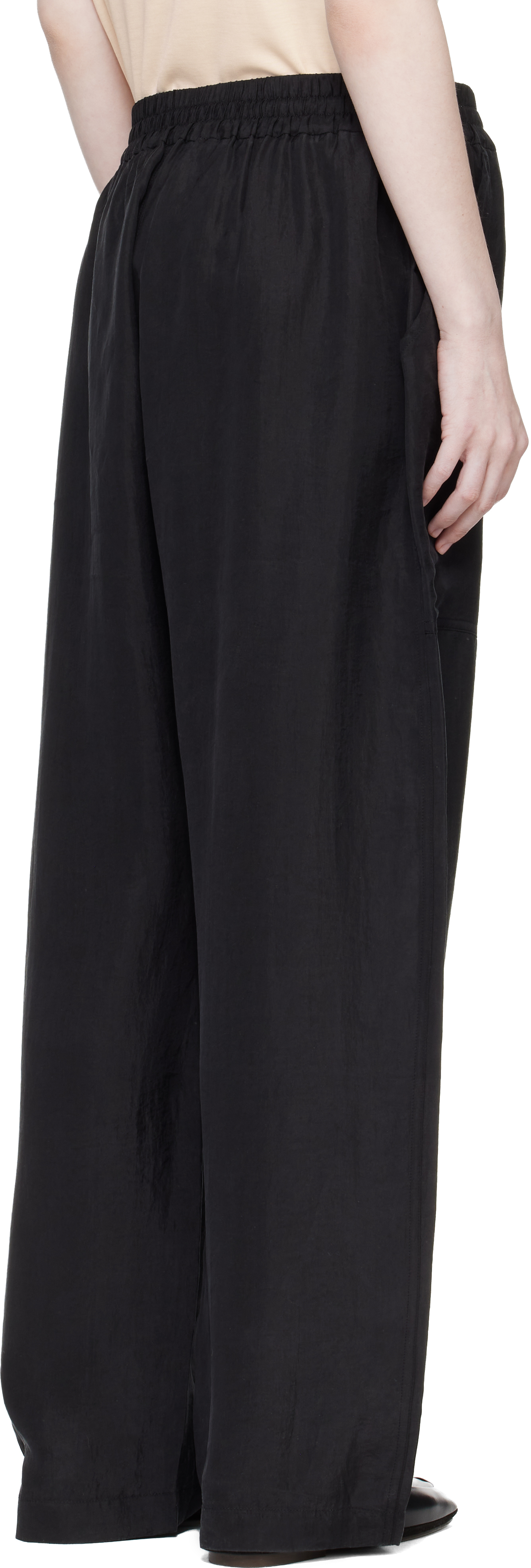 Black Capel Twill Trousers
