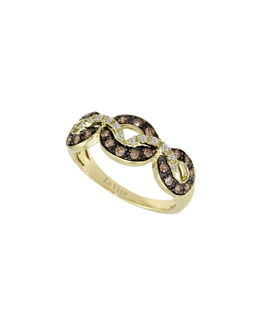 Le Vian® Honey & Chocolate 14K 0.36 ct. tw. Diamond Cocktail Ring