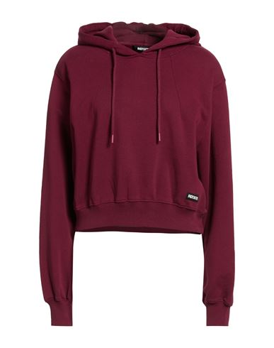 Woman Sweatshirt Burgundy Size 10 Organic cotton