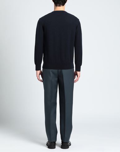 Man Sweater Midnight blue Size 40 Virgin Wool, Viscose, Polyamide, Cashmere