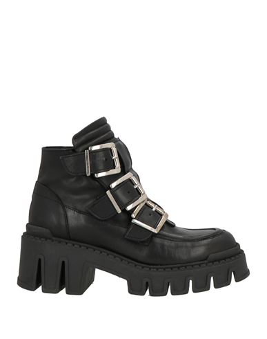 Ovyé Woman Ankle boots Black Size 6 Leather