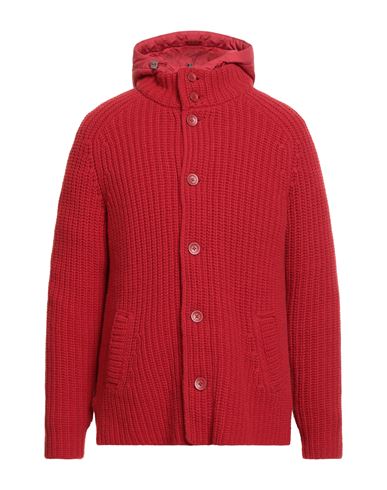 Man Jacket Red Size 40 Wool, Polyamide, Polyurethane