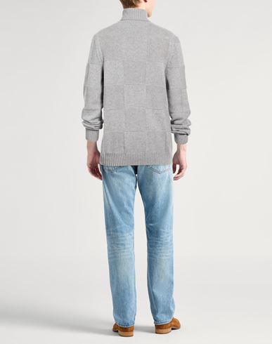 Man Turtleneck Grey Size 46 Cashmere