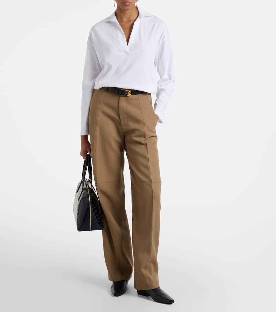 Cotton polo shirt